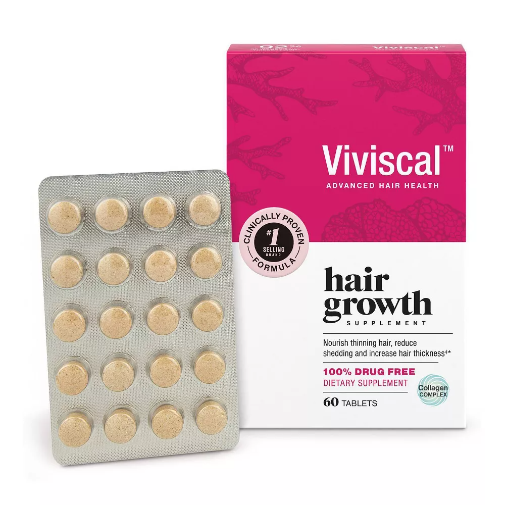 Viviscal Promotes Hair Growth Clinically Proven Dietary Supplement, 60 ea